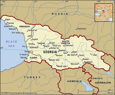 where is georgia country.